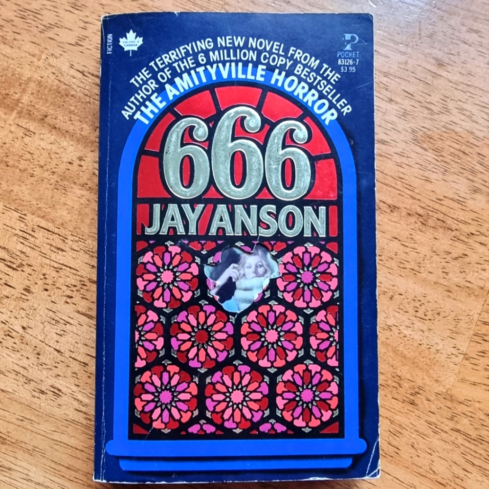666 Jay Anson Vintage Horror Paperback Book